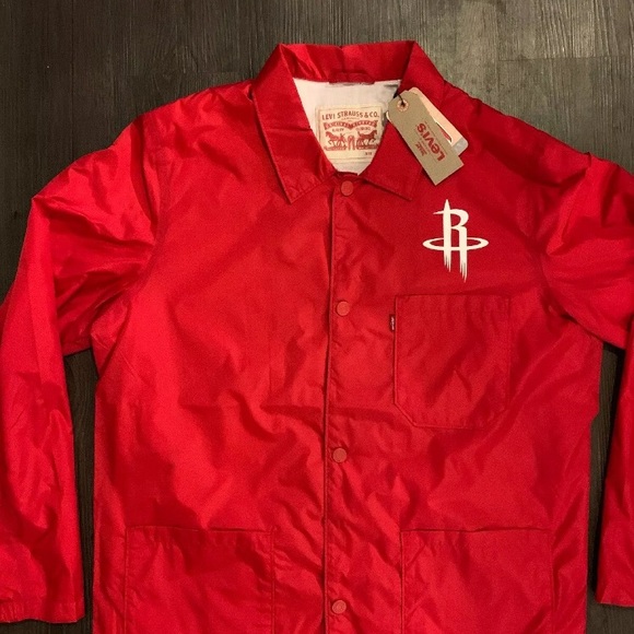 Levis x Houston Rockets Collaboration Windbreaker - Picture 2 of 8
